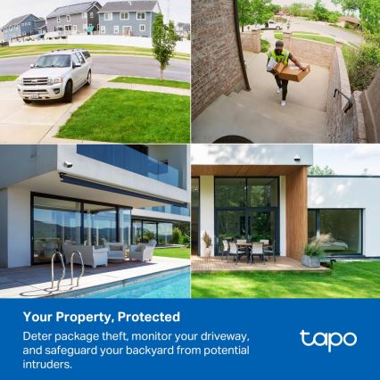 TP-Link - Pametna zunanja kamera IP65 5V Wi-Fi