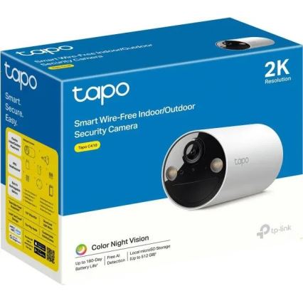 TP-Link - Pametna zunanja kamera s senzorjem IP65 Wi‑Fi