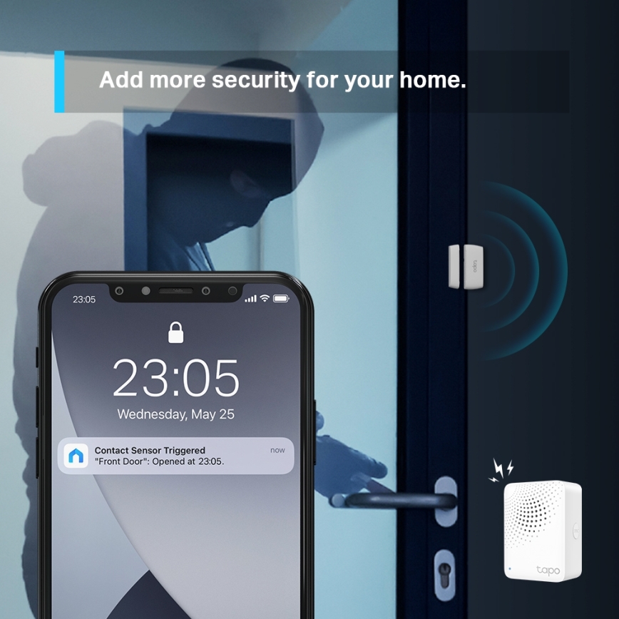 TP-Link - Pametni kontaktni senzor 1xCR2032 Wi-Fi