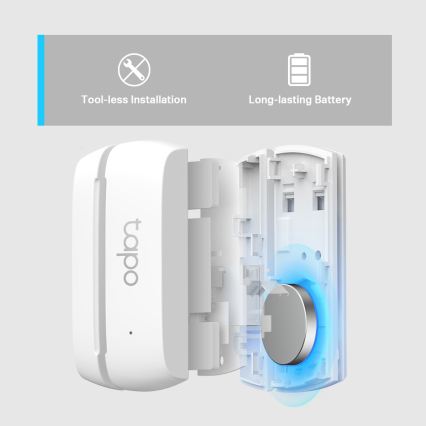 TP-Link - Pametni kontaktni senzor 1xCR2032 Wi-Fi