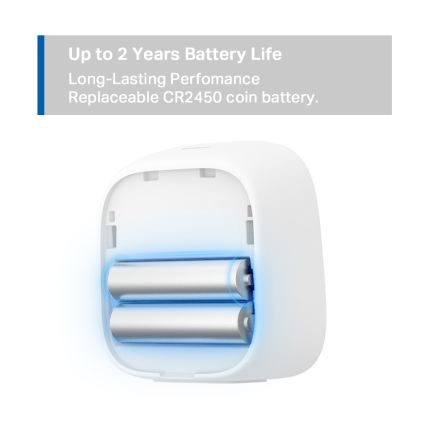 TP-Link - Pametni merilnik temperature in vlažnosti, 2×AAA