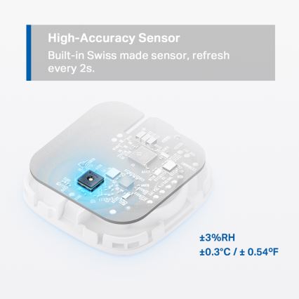 TP-Link - Pametni senzor za merjenje temperature in vlažnosti 1xCR2450 Wi-Fi