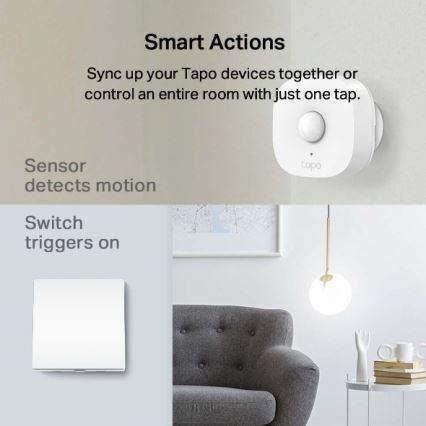 TP-Link - Pametno stikalo za luč 2xAAA Wi-Fi