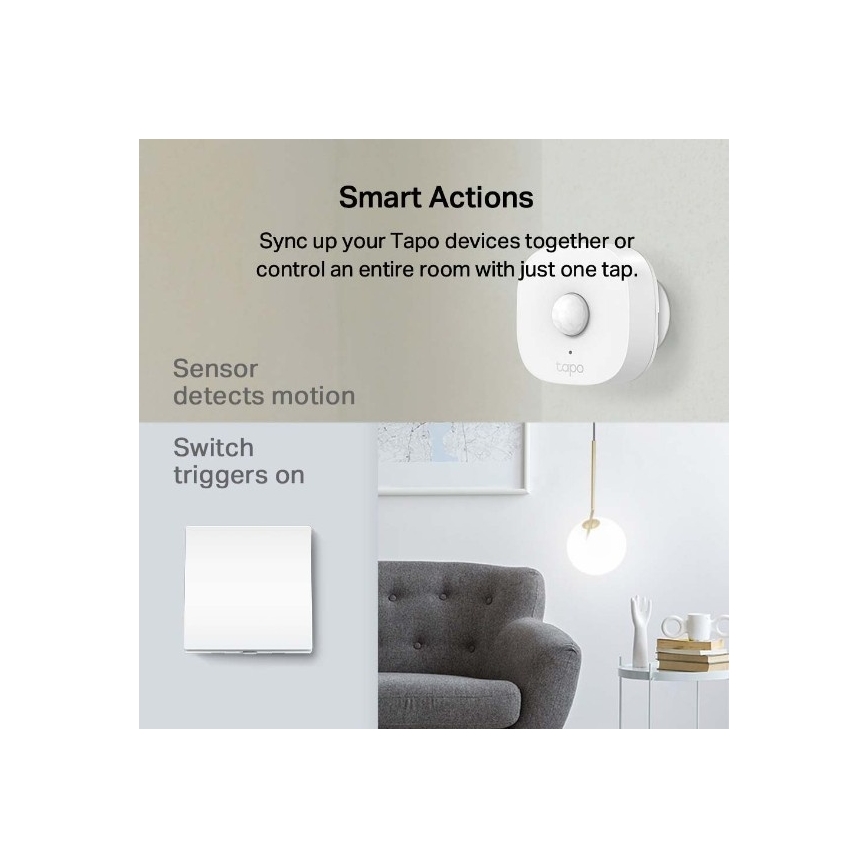 TP-Link - Pametno stikalo za luč 2xAAA Wi-Fi