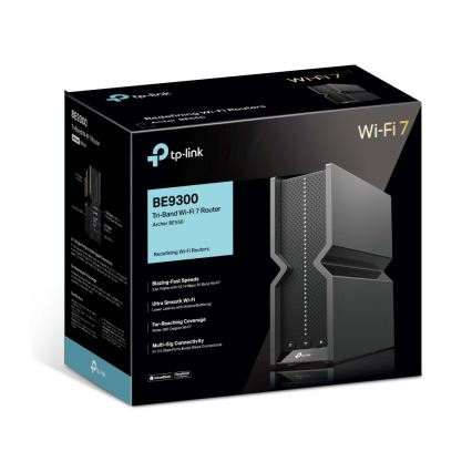 TP-Link - tri-pasovni Wi-Fi 7 usmerjevalnik Archer BE550