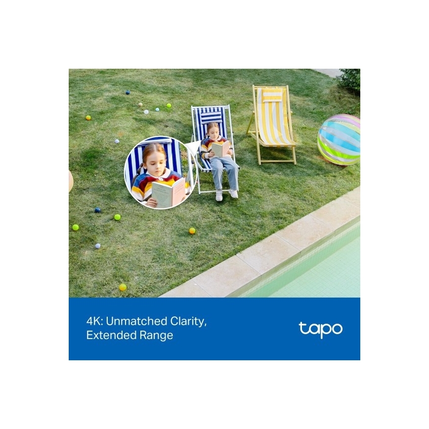 TP-Link - Zunanja kamera s senzorjem, IP66, Wi‑Fi