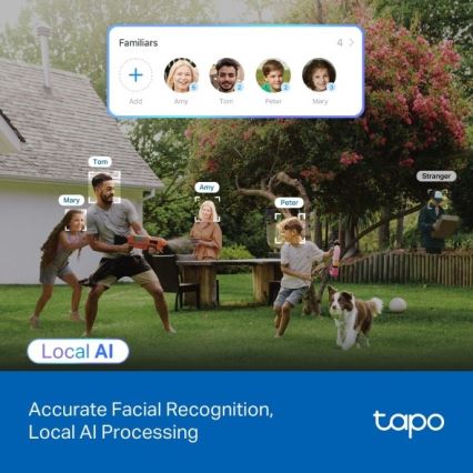 TP-Link - Zunanja kamera s senzorjem, IP66, Wi‑Fi