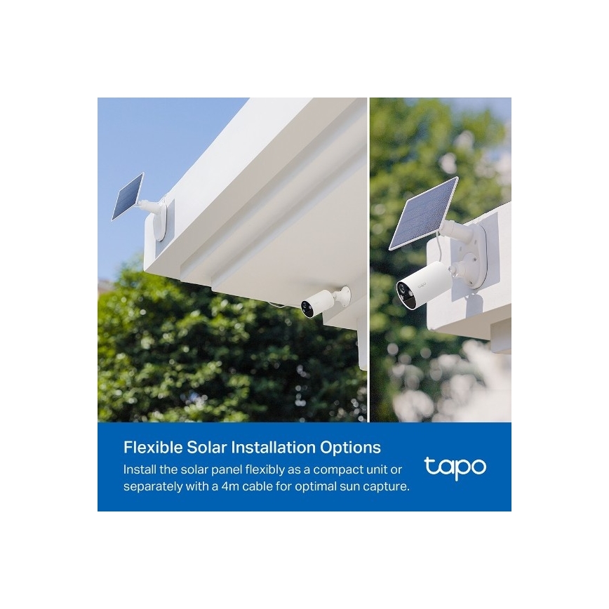 TP-Link - Zunanja solarna kamera IP65 Wi-Fi