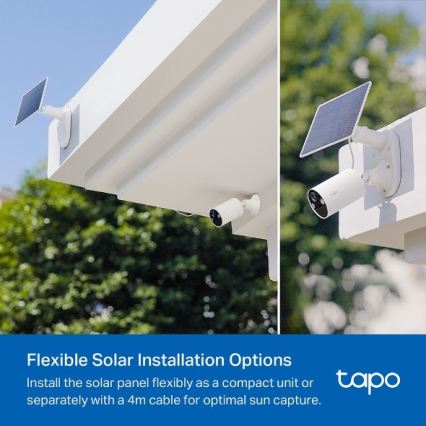 TP-Link - Zunanja solarna kamera s senzorjem IP65 Wi-Fi