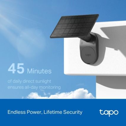 TP-Link - Zunanja sončna kamera s senzorjem IP65 Wi-Fi
