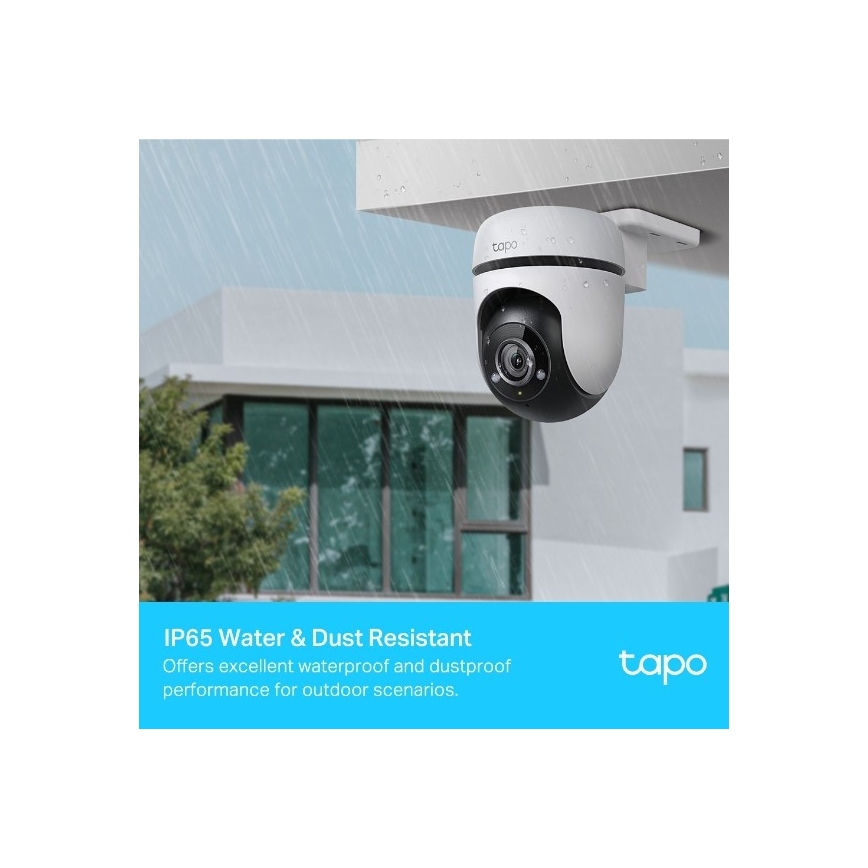 TP-Link - Zunanja Wi-Fi kamera z IP65 zaščito in senzorjem
