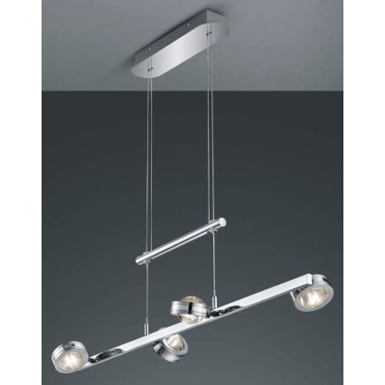 TRIO - LED Lestenec na vrvici LENTIL 8xLED/2,3W/230V