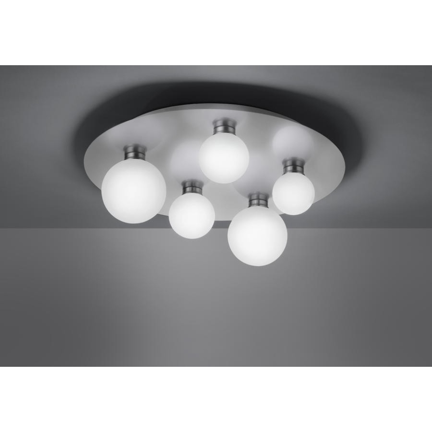 Trio - LED RGB Zatemnitvena stropna svetilka DICAPO 5xLED/3W/230V 3000-5000K + Daljinski upravljalnik