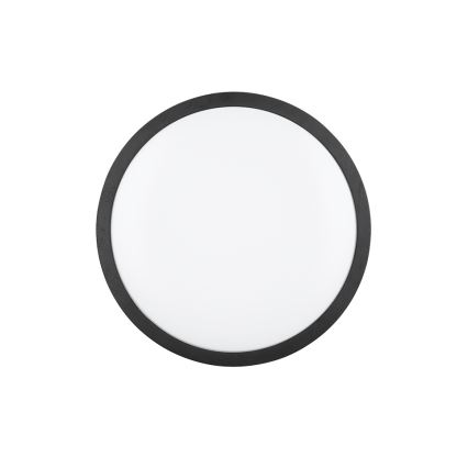 Trio - LED stropna svetilka ISEO z možnostjo zatemnitve LED/24W/230V 3000K premer 40 cm črna