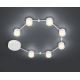 Trio - LED Zatemnitvena stropna svetilka NASHVILLE 7xLED/3W/230V