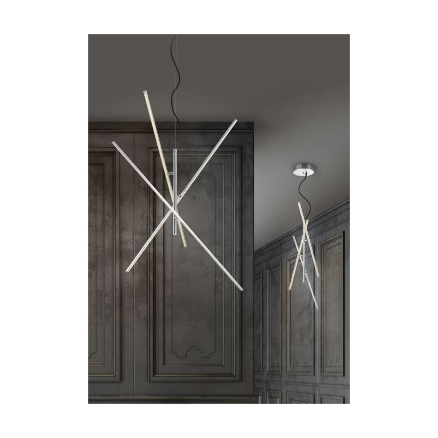 Trio - LED Zatemnitveni lestenc na vrvici TIRIAC 3xLED/8,5W/230V