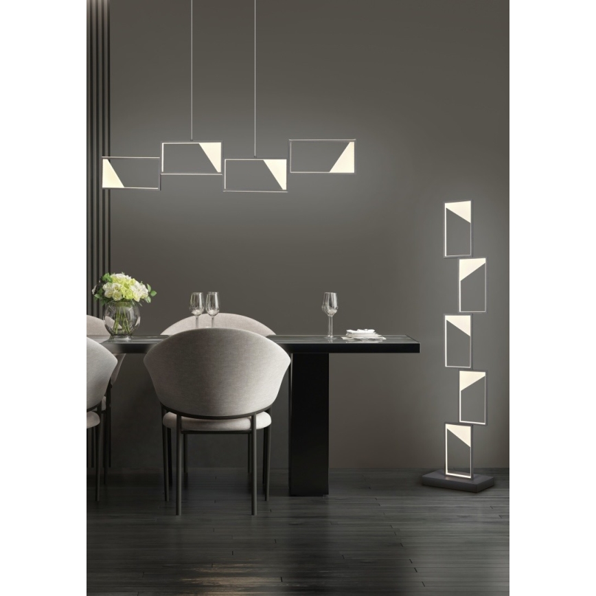 Trio - LED Zatemnitveni lestenec na vrvici CAFU 4xLED/7W/230V