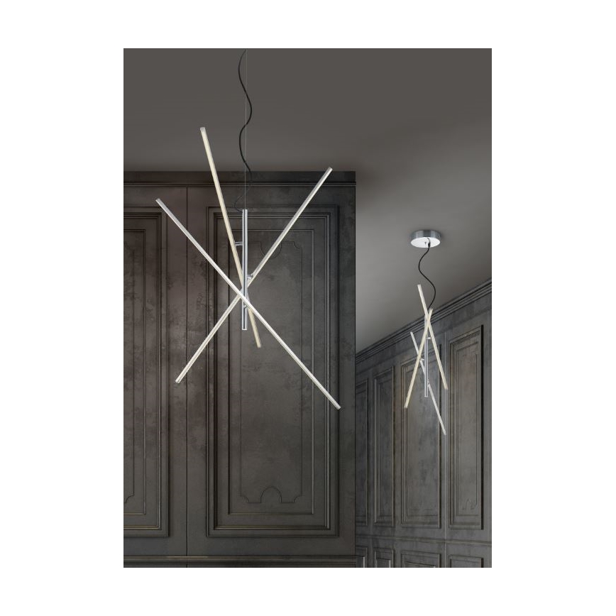 Trio - LED Zatemnitveni lestenec na vrvici TIRIAC 3xLED/7,5W/230V