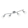 Trio - Reflektor TRUMPET 4xE14/40W/230V