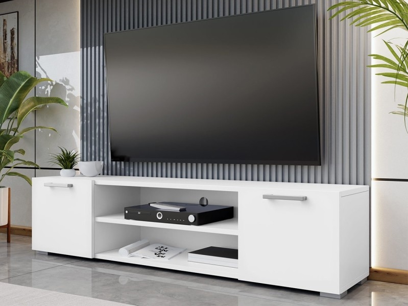 TV miza GIMREN 36x156 cm bela