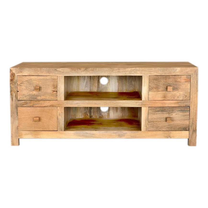 TV miza HINA 60x140 cm masiven les/mangovec
