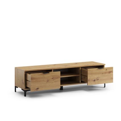 TV miza LORA hrast artisan