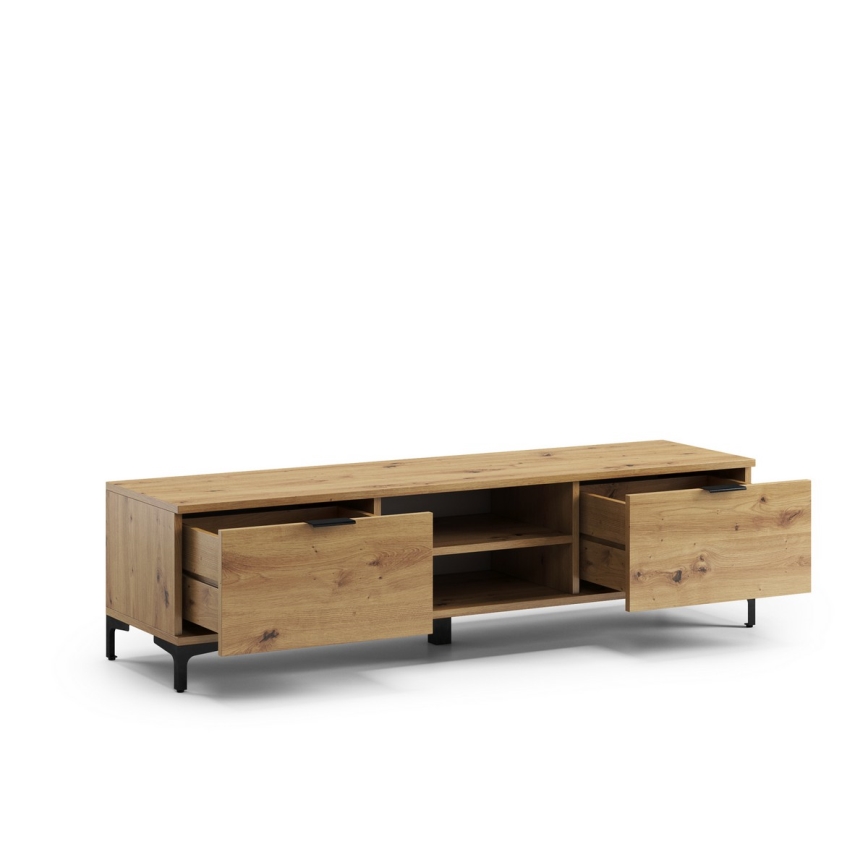TV miza LORA hrast artisan
