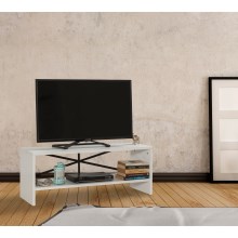 TV miza ROZI 45x90 cm bela