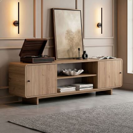 TV omara KABIN 180x34 cm, hrast