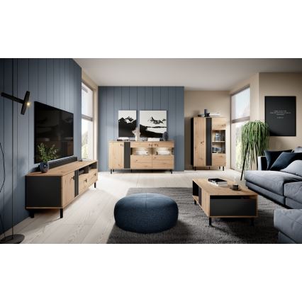 TV omarica BADIA hrast/antracit