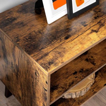 TV omarica BASTOR rjava/črna