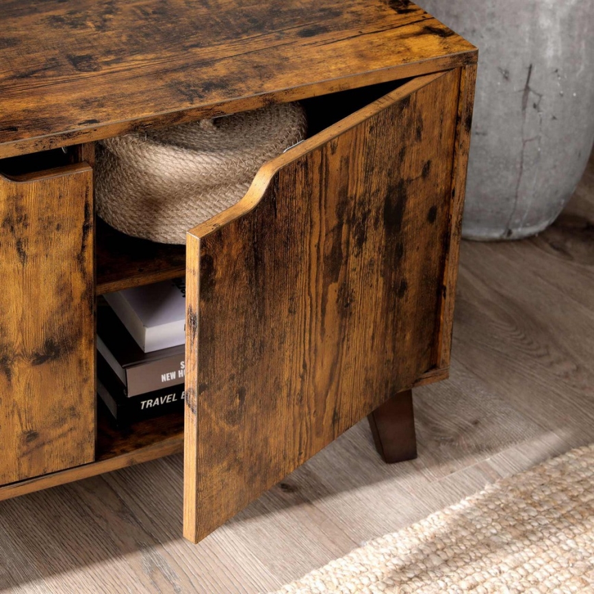 TV omarica BASTOR rjava/črna