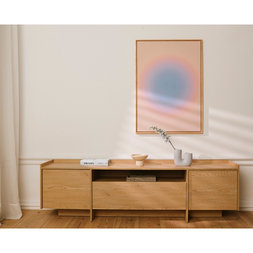 TV omarica KEMI 197x57 cm hrast Cremona