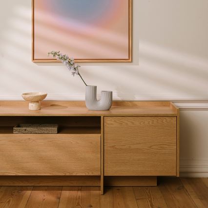 TV omarica KEMI 197x57 cm hrast Cremona