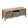TV omarica MENTA 138x49 cm hrast wotan/zelena