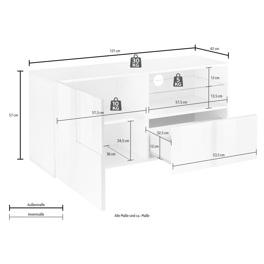 TV omarica SERIAN, bela