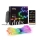 Twinkly - LED RGB Zunanji zatemnitveni trak DOTS 200xLED 10 m IP44 Wi-Fi