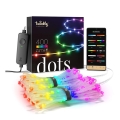 Twinkly - LED RGB Zunanji zatemnitveni trak DOTS 400xLED 23,5m IP44 WiFi