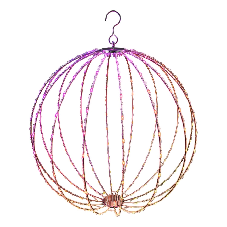 Twinkly - LED RGBW zatemnjiva zunanja dekoracija SPHERE 210xLED IP44 Wi-Fi
