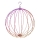 Twinkly - LED RGBW zatemnjiva zunanja dekoracija SPHERE 210xLED IP44 Wi-Fi