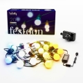 Twinkly - LED Zatemnitvena zunanja Dekorativna veriga FESTOON 20xLED 14m IP44 Wi-Fi