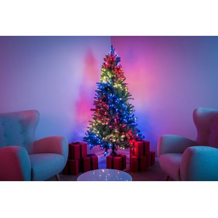 Twinkly - LED RGBW Zatemnjiva božična jelka TREE 435xLED 2,1 m Wi-Fi