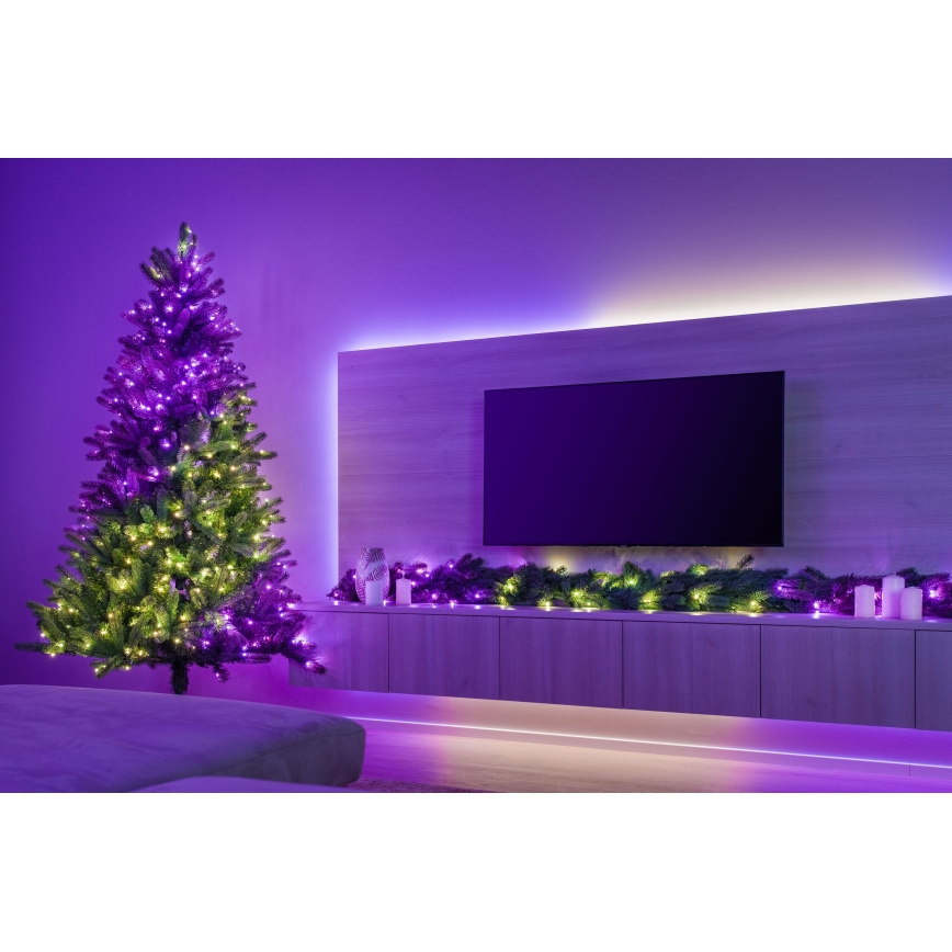 Twinkly - LED RGBW Zatemnjiva božična jelka TREE 435xLED 2,1 m Wi-Fi