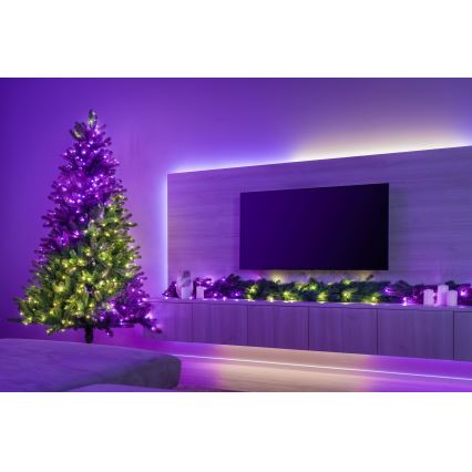 Twinkly - LED RGBW božična jelka TREE 435xLED 2,1 m z zatemnitvijo Wi-Fi