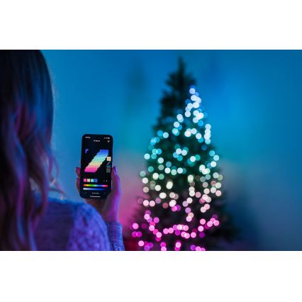 Twinkly - LED RGBW božična jelka TREE 435xLED 2,1 m z zatemnitvijo Wi-Fi