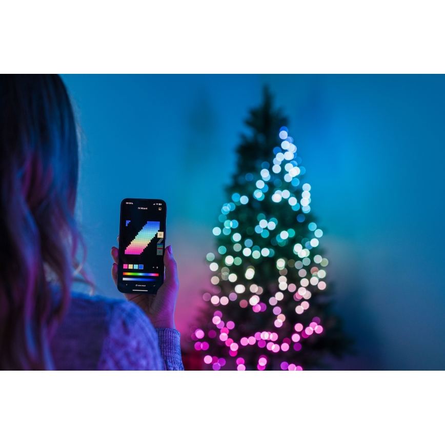 Twinkly - LED RGBW božična jelka TREE 435xLED 2,1 m z zatemnitvijo Wi-Fi
