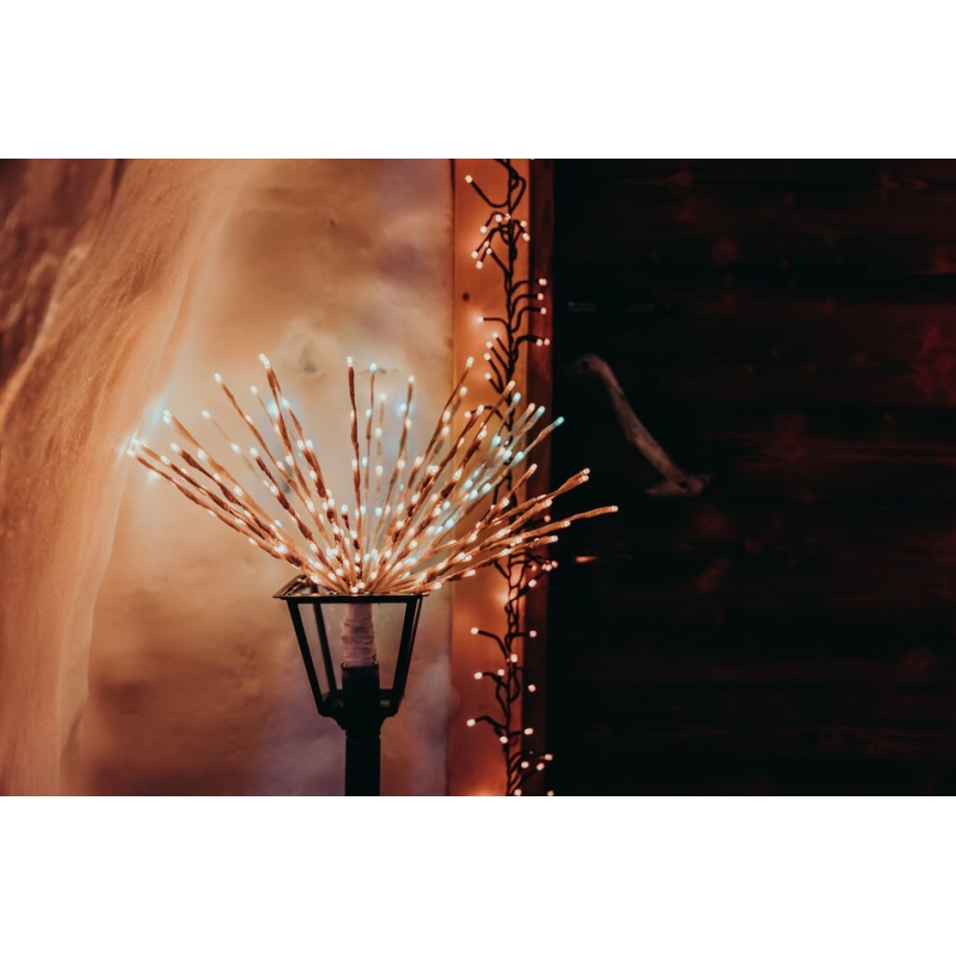 Twinkly TWB200STP-WEU - LED RGB Zunanja Božična zvezda SPRITZER 200xLED IP44 Wi-Fi