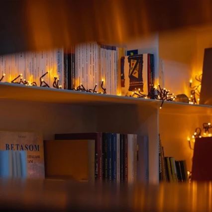 Twinkly - LED Zatemnitven zunanji božična veriga CLUSTER 400xLED 9,5m IP44 Wi-Fi