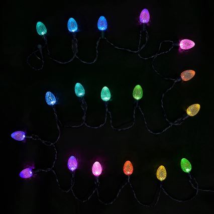 Twinkly - LED RGB Zatemnitven zunanji božična veriga FACETED 80xLED 26,5 m IP44 Wi-Fi
