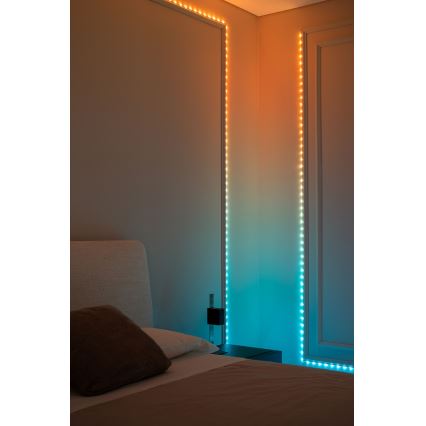Twinkly - LED RGB z možnostjo zatemnitve, svetlobni niz DOTS 60xLED 7 m USB Wi-Fi